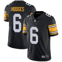 Nike Pittsburgh Steelers #6 Devlin Hodges Black Alternate Men's Stitched NFL Vapor Untouchable Limited Jersey