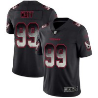 Nike Houston Texans #99 J.J. Watt Black Men's Stitched NFL Vapor Untouchable Limited Smoke Fashion Jersey