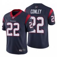 Nike Houston Texans #22 Gareon Conley Men's Navy Vapor Untouchable Limited NFL 100 Jersey