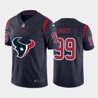Houston Houston Texans #99 J.J. Watt Navy Blue Men's Nike Big Team Logo Vapor Limited NFL Jersey