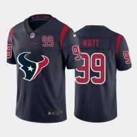 Houston Houston Texans #99 J.J. Watt Navy Blue Men's Nike Big Team Logo Player Vapor Limited NFL Jersey