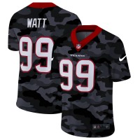 Houston Houston Texans #99 J.J. Watt Men's Nike 2020 Black CAMO Vapor Untouchable Limited Stitched NFL Jersey
