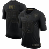 Houston Houston Texans #99 J.J. Watt Nike 2020 Salute To Service Limited Jersey Black