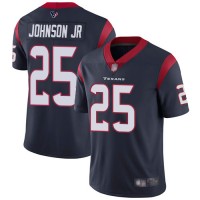 Nike Houston Texans #25 Duke Johnson Jr Navy Blue Team Color Men's Stitched NFL Vapor Untouchable Limited Jersey