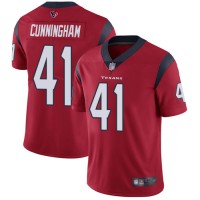 Nike Houston Texans #41 Zach Cunningham Red Alternate Men's Stitched NFL Vapor Untouchable Limited Jersey