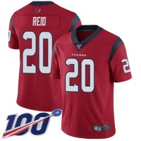 Nike Houston Texans #20 Justin Reid Red Alternate Men's Stitched NFL 100th Season Vapor Limited Jersey