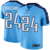 Nike Tennessee Titans #24 Kenny Vaccaro Light Blue Men's Stitched NFL Limited Rush Jersey