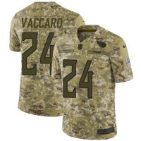 Nike Tennessee Titans #24 Kenny Vaccaro Camo Men's Stitched NFL Limited 2018 Salute To Service Jersey