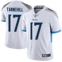Nike Tennessee Titans #17 Ryan Tannehill White Men's Stitched NFL Vapor Untouchable Limited Jersey