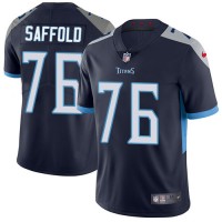 Nike Tennessee Titans  #76 Rodger Saffold Navy Blue Team Color Men's Stitched NFL Vapor Untouchable Limited Jersey