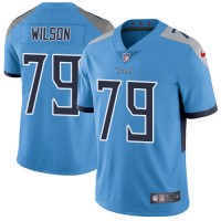 Nike Tennessee Titans #79 Isaiah Wilson Light Blue Alternate Men's Stitched NFL Vapor Untouchable Limited Jersey