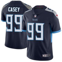 Nike Tennessee Titans #99 Jurrell Casey Navy Blue Team Color Men's Stitched NFL Vapor Untouchable Limited Jersey