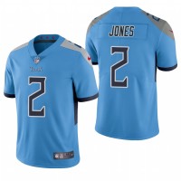Nike Tennessee Titans #2 Julio Jones Light Blue Alternate Men's Stitched NFL Vapor Untouchable Limited Jersey