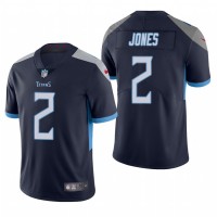 Nike Tennessee Titans #2 Julio Jones Navy Blue Team Color Men's Stitched NFL Vapor Untouchable Limited Jersey