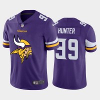 Minnesota Minnesota Vikings #99 Danielle Hunter Purple Men's Nike Big Team Logo Vapor Limited NFL Jersey