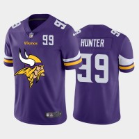 Minnesota Minnesota Vikings #99 Danielle Hunter Purple Men's Nike Big Team Logo Player Vapor Limited NFL Jersey