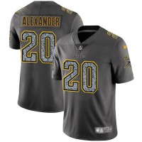 Nike Minnesota Vikings #20 Mackensie Alexander Gray Static Men's Stitched NFL Vapor Untouchable Limited Jersey