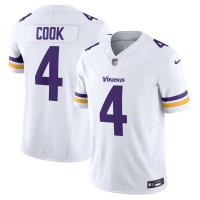 Minnesota Minnesota Vikings #4 Dalvin Cook Nike Men's White Vapor F.U.S.E. Limited Jersey