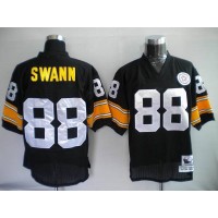Mitchell & Ness Pittsburgh Steelers #88 Lynn Swann Black Stitched Throwback NFL Jersey