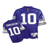 Mitchell&Ness Minnesota Vikings #10 Fran Tarkenton Purple Stitched Throwback NFL Jersey