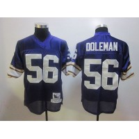 Mitchell And Ness Minnesota Vikings #56 Chris Doleman Purple Stitched Throwback NFL Jersey