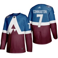 Adidas Colorado Colorado Avalanche #7 Kevin Connauton Men's 2020 Stadium Series Burgundy Stitched NHL Jersey