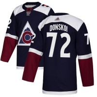Adidas Colorado Avalanche #72 Joonas Donskoi Navy Alternate Authentic Stitched NHL Jersey