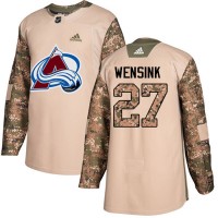 Adidas Colorado Avalanche #27 John Wensink Camo Authentic 2017 Veterans Day Stitched NHL Jersey