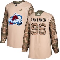 Adidas Colorado Avalanche #96 Mikko Rantanen Camo Authentic 2017 Veterans Day Stitched NHL Jersey