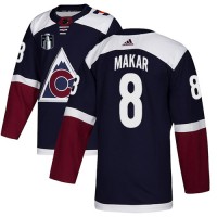 Adidas Colorado Avalanche #8 Cale Makar Navy 2022 Stanley Cup Final Patch Alternate Authentic Stitched NHL Jersey