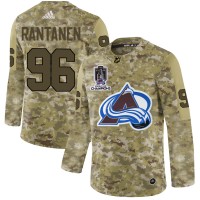Adidas Colorado Avalanche #96 Mikko Rantanen Camo 2022 Stanley Cup Champions Authentic Stitched NHL Jersey