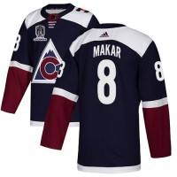 Adidas Colorado Avalanche #8 Cale Makar Navy 2022 Stanley Cup Champions Alternate Authentic Stitched NHL Jersey