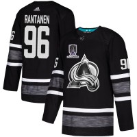 Adidas Colorado Avalanche #96 Mikko Rantanen Black 2022 Stanley Cup Champions Authentic All-Star Stitched NHL Jersey