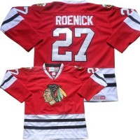 Chicago Blackhawks #27 Jeremy Roenick Red CCM Throwback Stitched NHL Jersey
