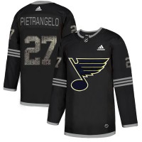 Adidas St. Louis Blues #27 Alex Pietrangelo Black Authentic Classic Stitched NHL Jersey