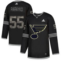 Adidas St. Louis Blues #55 Colton Parayko Black Authentic Classic Stitched NHL Jersey