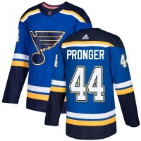 Adidas St. Louis Blues #44 Chris Pronger Blue Home Authentic Stitched NHL Jersey