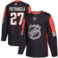 Adidas St. Louis Blues #27 Alex Pietrangelo Black 2018 All-Star Central Division Authentic Stitched NHL Jersey