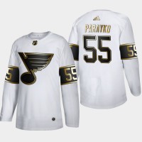 St. Louis St. Louis Blues #55 Colton Parayko Men's Adidas White Golden Edition Limited Stitched NHL Jersey