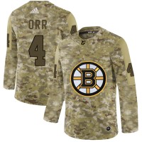 Adidas Boston Bruins #4 Bobby Orr Camo Authentic Stitched NHL Jersey