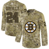 Adidas Boston Bruins #24 Terry O'Reilly Camo Authentic Stitched NHL Jersey
