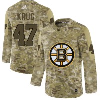 Adidas Boston Bruins #47 Torey Krug Camo Authentic Stitched NHL Jersey