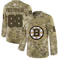 Adidas Boston Bruins #88 David Pastrnak Camo Authentic Stitched NHL Jersey
