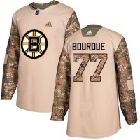 Adidas Boston Bruins #77 Ray Bourque Camo Authentic 2017 Veterans Day Stitched NHL Jersey