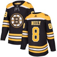Adidas Boston Bruins #8 Cam Neely Black Home Authentic Stitched NHL Jersey