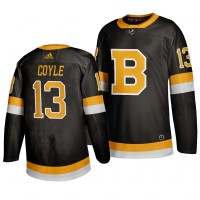 Adidas Boston Boston Bruins #13 Charlie Coyle Black 2019-20 Authentic Third Stitched NHL Jersey