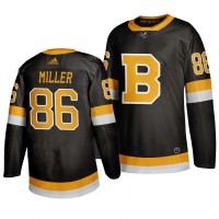 Adidas Boston Boston Bruins #86 Kevan Miller Black 2019-20 Authentic Third Stitched NHL Jersey