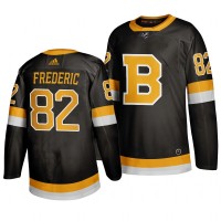 Adidas Boston Boston Bruins #82 Trent Frederic Black 2019-20 Authentic Third Stitched NHL Jersey