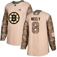 Adidas Boston Bruins #8 Cam Neely Camo Authentic 2017 Veterans Day Stitched NHL Jersey