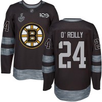 Adidas Boston Bruins #24 Terry O'Reilly Black 1917-2017 100th Anniversary Stanley Cup Final Bound Stitched NHL Jersey